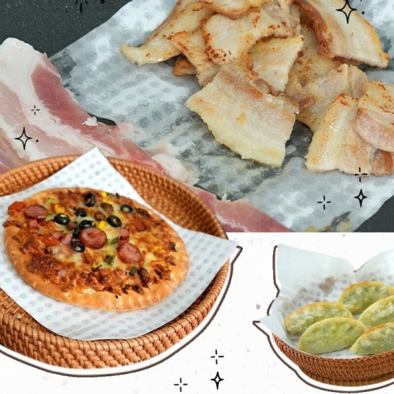 한담, 종이호일, 한지랑, 원주한지, 구김한지, 롤형, 시트형, 한담 종이호일, 에어프라이어,오븐종이호일, 기름종이, 음식기름종이, 쿠킹호일